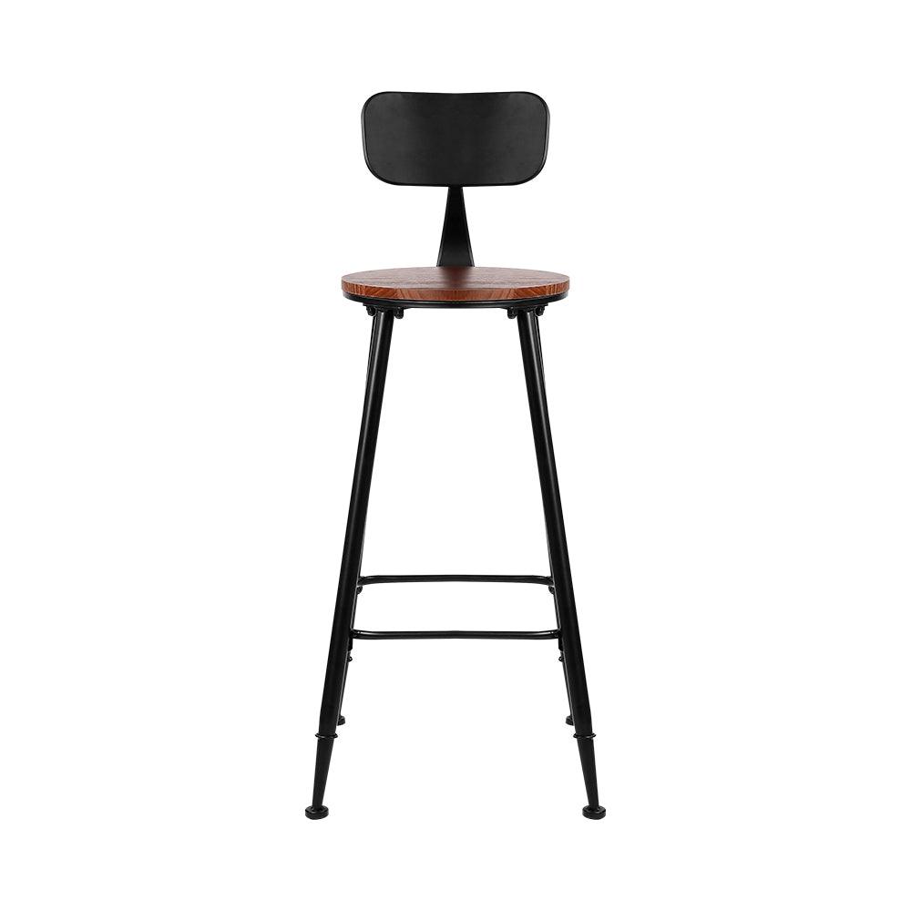 Artiss 4x Bar Stools Vintage Metal Chairs