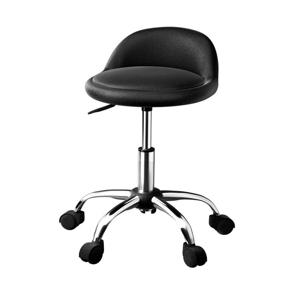 Artiss Salon Stool Swivel Chair Backrest Chairs