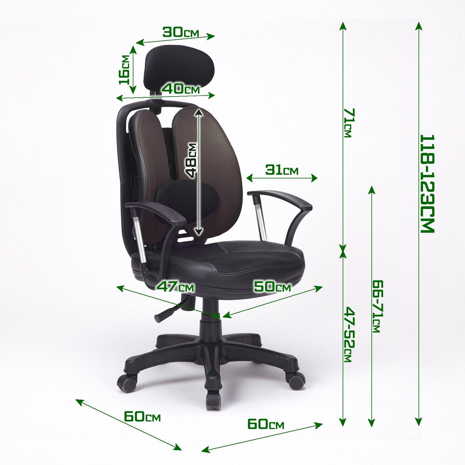 Ergonomic Korean Office Chair SUPERB GREY