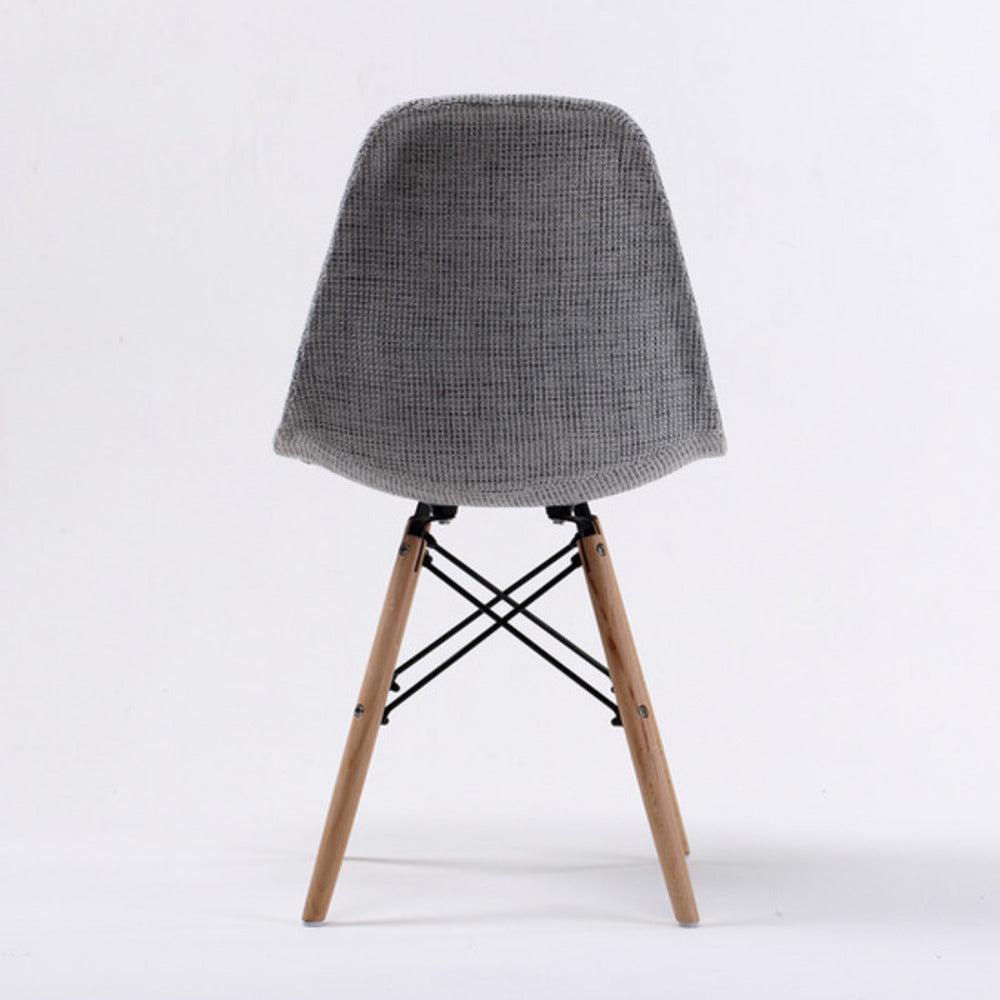 4X Retro Dining Chair DSW GREY